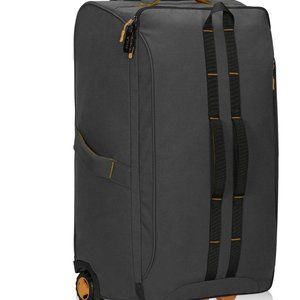 GREY Hynes Eagle 21" 34L Rolling Duffel Bag Carry on Luggage Suitcase